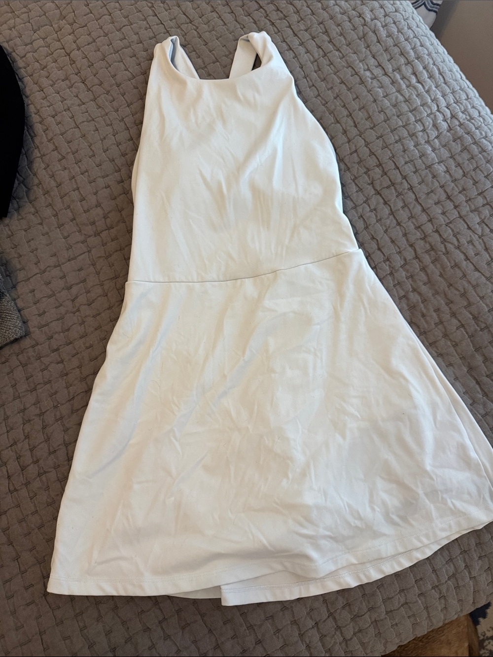 Forever 21 White Sleeveless Mini Dress
